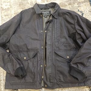 Filson Men's Dark Jacket with Button Details